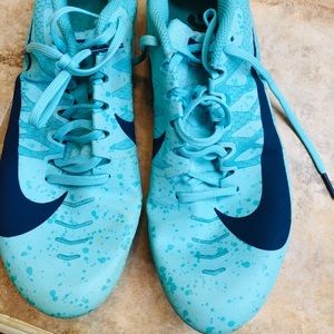 NIKE: Blue (Track) Running shoes
